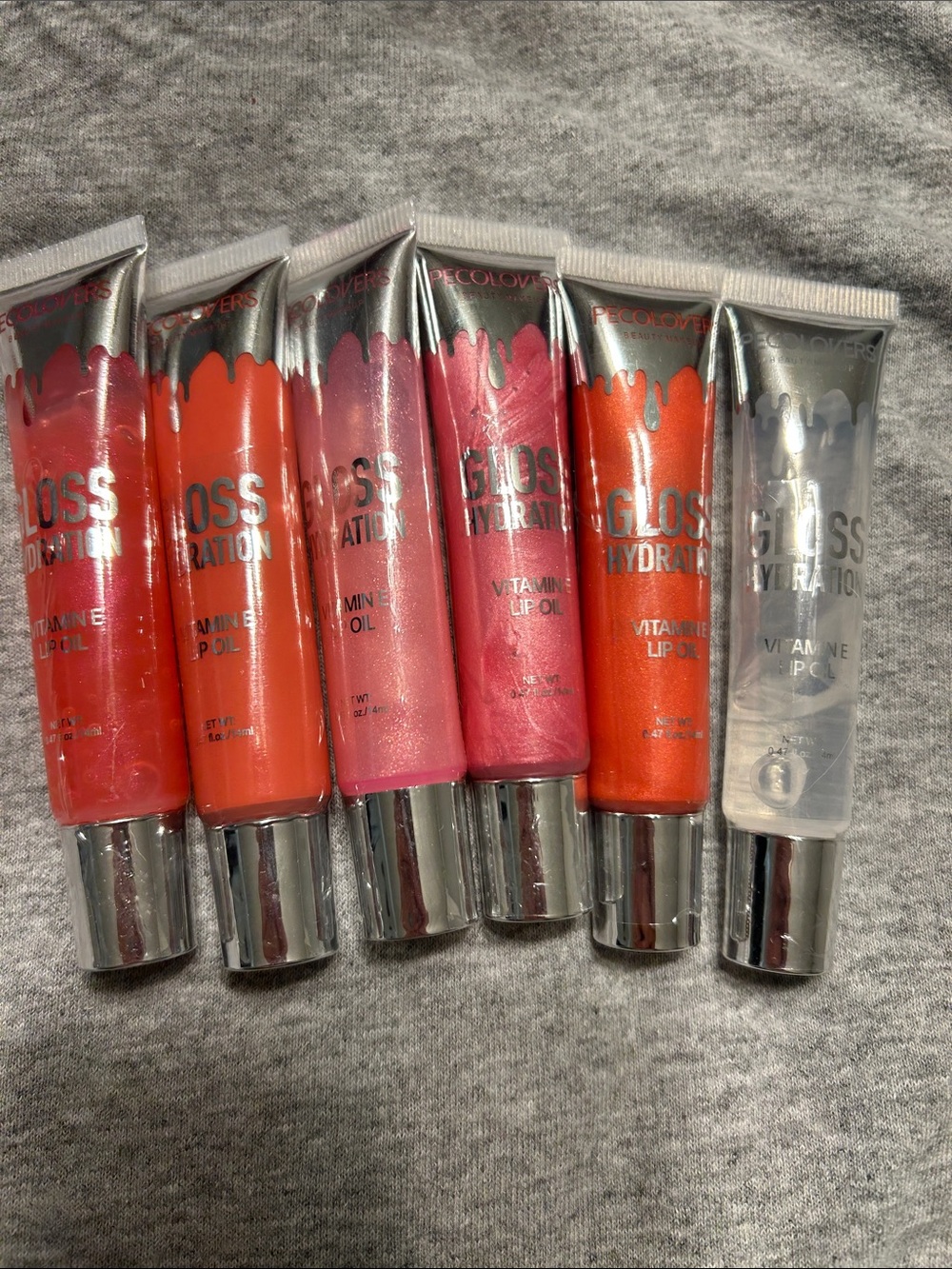 Gloss Hydration Vitamin Lip Oil - Pink & Clear Shades
